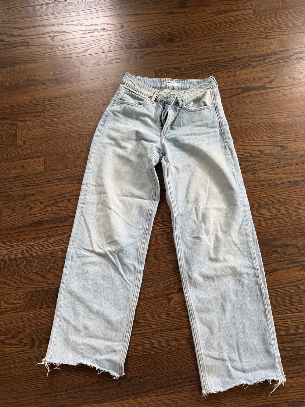 Light Wash women’s  Straight Leg Jeans